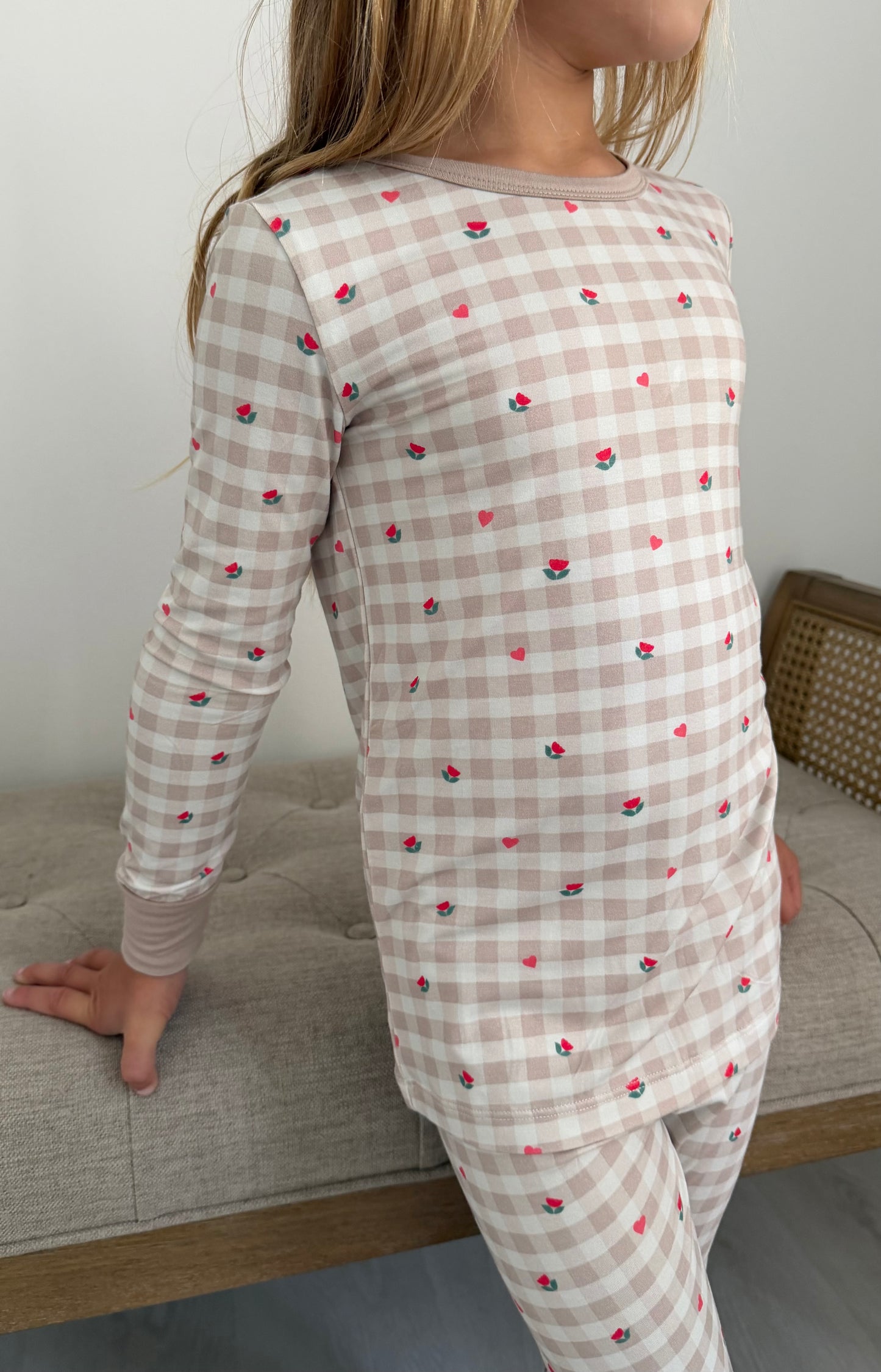Petal & Plaid - Two-Piece Set