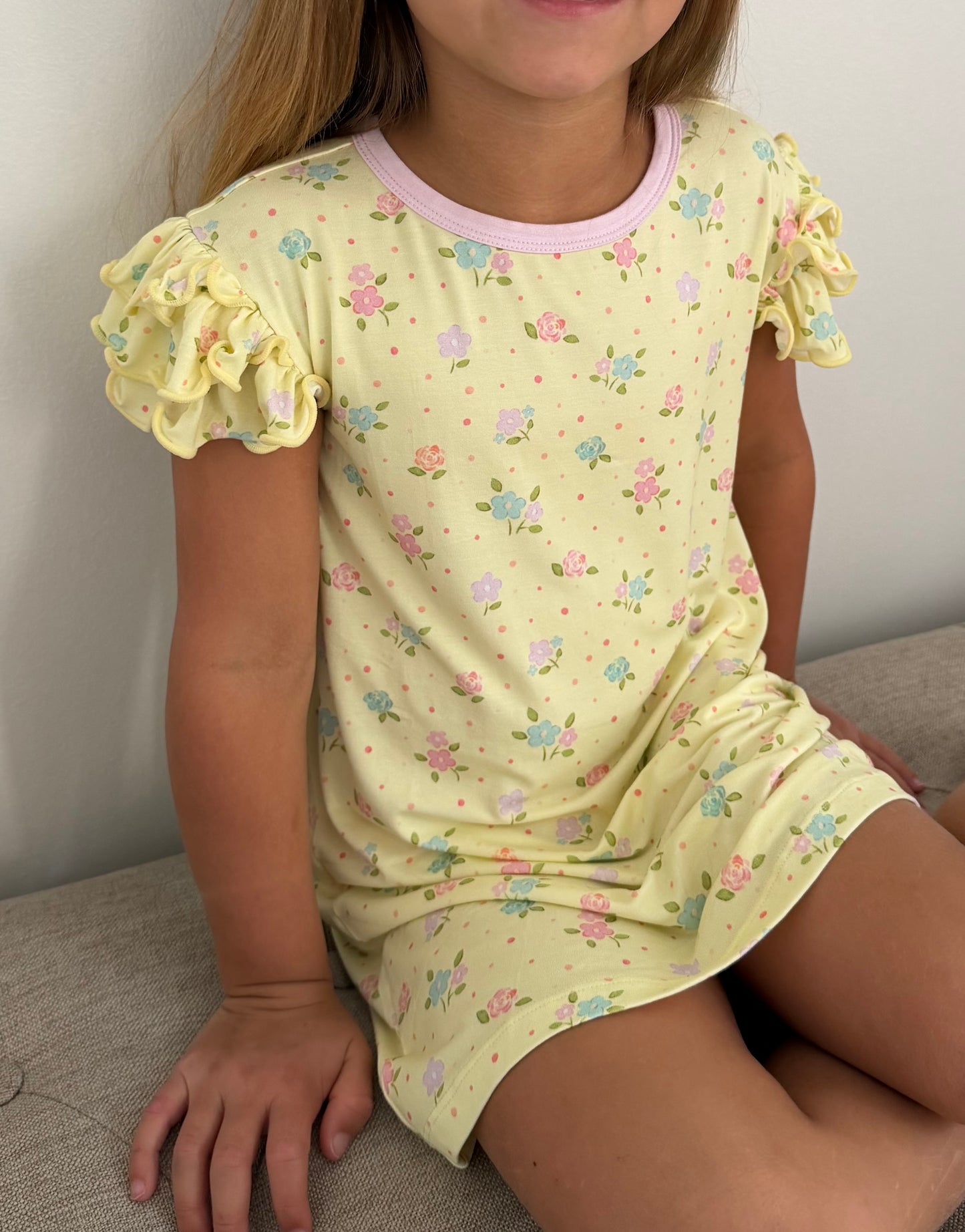 Dots and Daisies - Nightgown