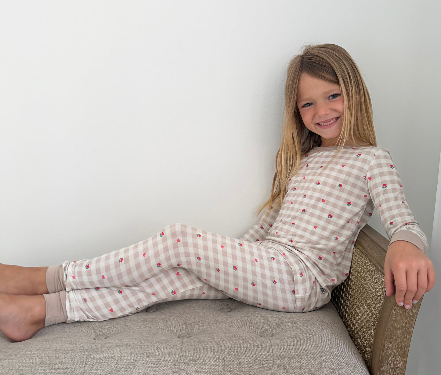 Petal & Plaid - Two-Piece Set