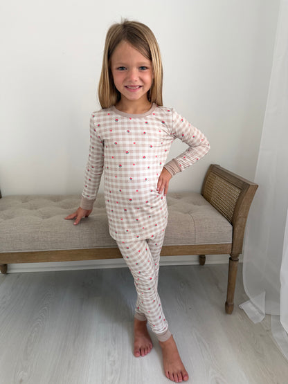 Petal & Plaid - Two-Piece Set